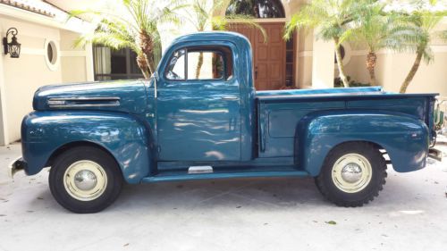 1949 ford f1 frame off restoration flathead v8, 3 speed