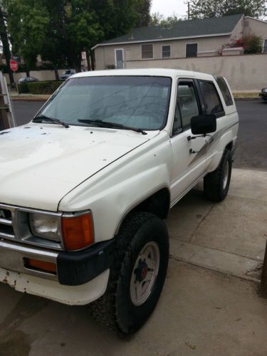 1989 TOYOTA 4RUNNER SR5 Sport Utility 2-Door 3.0L AUTO V-6 4X4 CALIFORNIA TRUCK, US $3,300.00, image 5