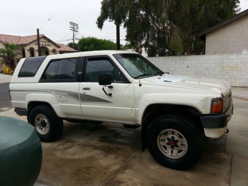 1989 TOYOTA 4RUNNER SR5 Sport Utility 2-Door 3.0L AUTO V-6 4X4 CALIFORNIA TRUCK, US $3,300.00, image 6