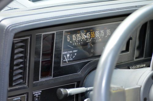 1987 Buick Regal Grand National Coupe 2-Door 3.8L TurboCharged A/C SUN-ROOF, image 9