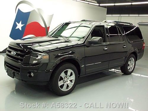 2010 ford expedition ltd el 4x4 sunroof nav 20&#039;s 62k mi texas direct auto