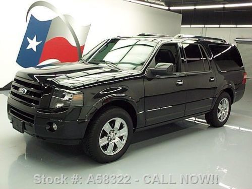 2010 ford expedition ltd el 4x4 sunroof nav 20&#039;s 62k mi texas direct auto