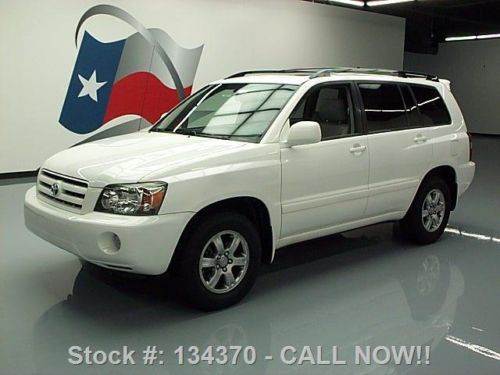 2007 toyota highlander v6 sunroof cruise control 59k mi texas direct auto