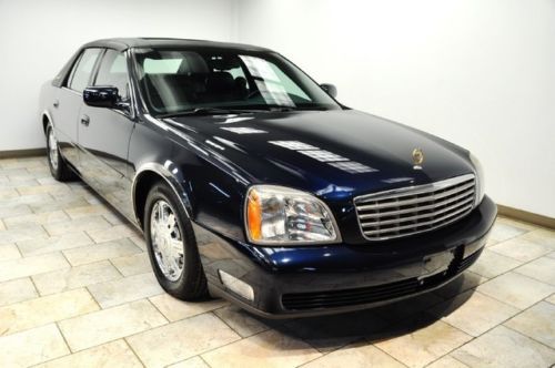 2005 cadillac deville  warranty clean carfax low miles limited edition
