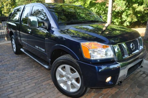 2008 nissan titan le extended cab pickup 4-door 5.6l