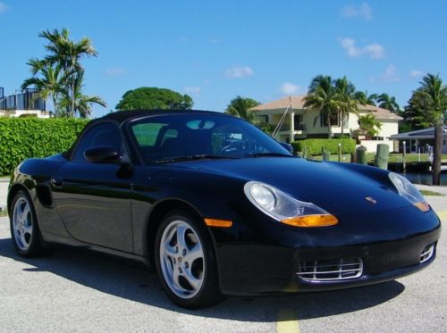 Wow! 1 onwer! clean hist! porsche boxster! low miles! well maintained! call now!