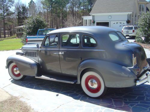 1937 lasalle   4 door passanger sedan     completely restored in 1986