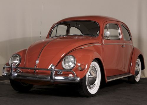 1957 vw beetle de luxe sedan