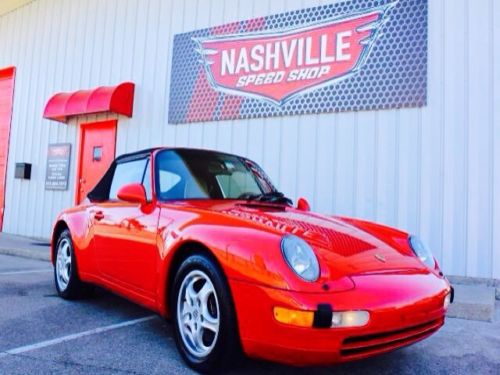 1995 porsche 911 carrera convertible..like new condition..lady driven..new top