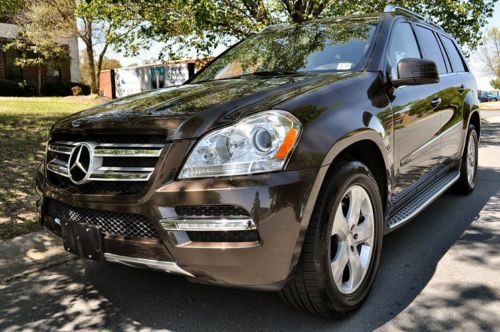 2012 mercedes-benz gl450, rear seat tvs, running boards, $75k msrp