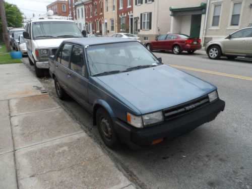 1986 toyota corolla. runs well! all maintenance records since 2002.