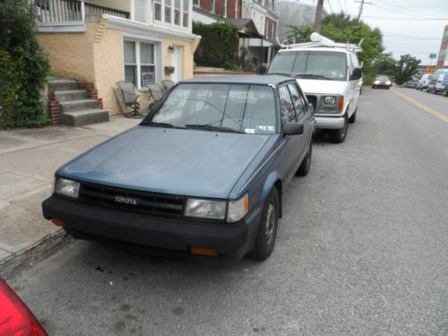 1986 Toyota Corolla. Runs well! All maintenance records since 2002., image 6