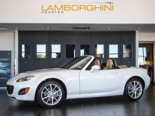 2012 mazda mx-5 miata grand touring crystal white pearl premium pkg bose manual