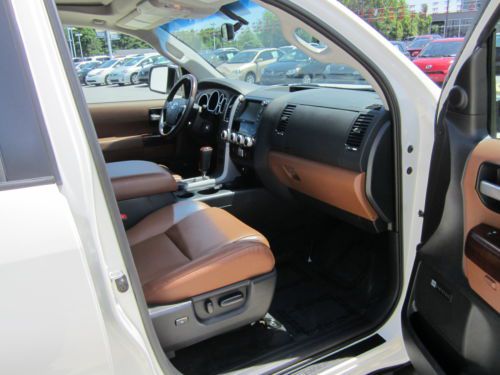 *** RARE !!! *** BLIZZARD PEARL *** 2013 SEQUOIA PLATINUM *** 4X4 ***, US $55,900.00, image 14