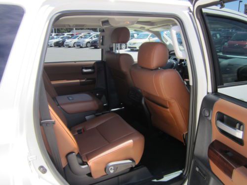 *** RARE !!! *** BLIZZARD PEARL *** 2013 SEQUOIA PLATINUM *** 4X4 ***, US $55,900.00, image 19