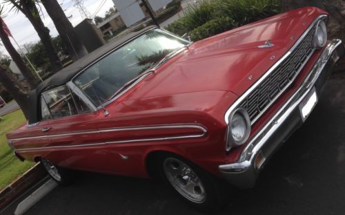 1964 ford falcon futura convertible looks nice fresh mechanics needs apolstery