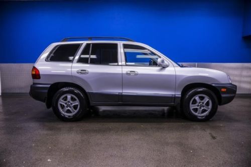 2004 hyundai santa fe gl 2wd one 1 owner 84k miles low 5 speed manual cloth