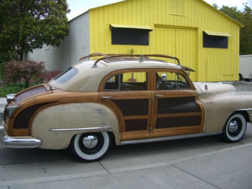 1948 chrysler town and country sedan--amazing original example--great driver