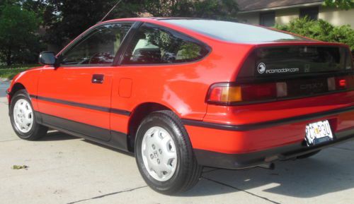 1990 honda crx hf, stock and very nice