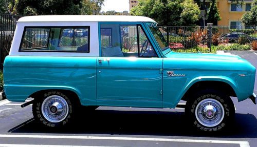 2014 restoration, gorgeous early bronco delivery model, 289