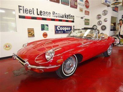 1971 jaguar xke 4.2l, restored, new top &amp;  leather interior runs &amp; drives great