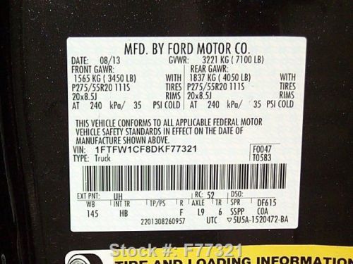 2013 FORD F150 LARIAT CREW 5.0L V8 LEATHER NAV REAR CAM TEXAS DIRECT AUTO, US $35,480.00, image 12