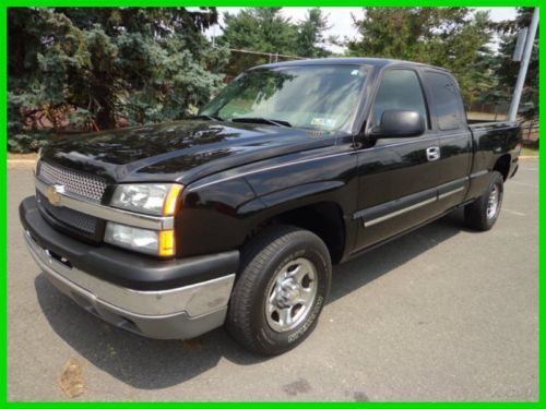 2004 chevy 1500 ext cab 4x4 ls pickup 1 own clean carfax leather no reserve