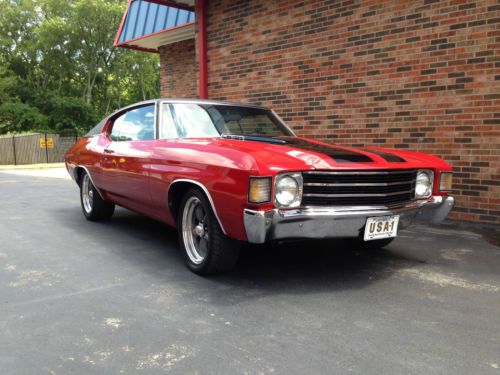 1972 chevrolet chevelle malibu hardtop 2-door 5.7l