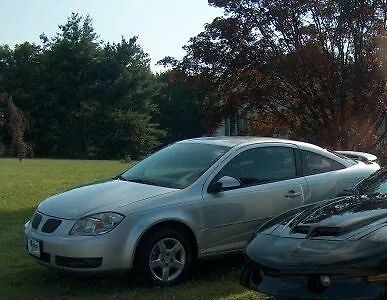 2009 pontiac g5 base coupe silver 4-speed automatic remote start