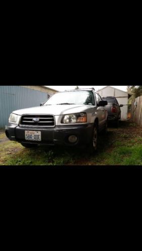2004 subaru forester x wagon 4-door 2.5l
