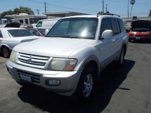 2002 mitsubishi montero no reserve