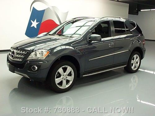 2011 mercedes-benz ml350 4matic awd p1 sunroof nav 40k texas direct auto