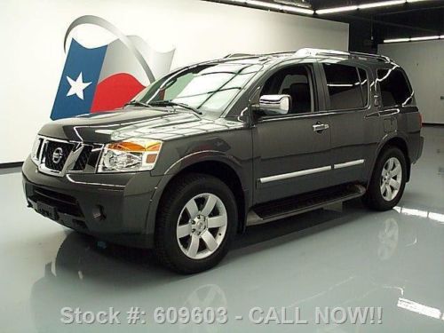 2011 nissan armada sl 4x4 leather sunroof rear cam 30k texas direct auto