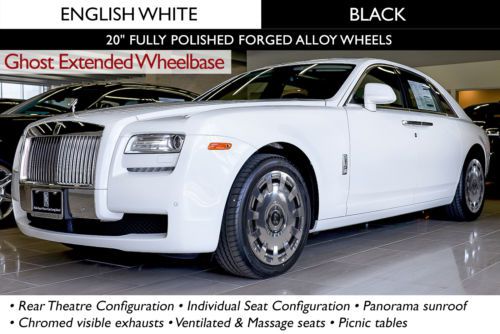 Extended wheelbase; original msrp $348,665; one owner; english white / black