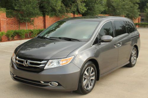 2014 honda odyssey touring navigation system ldw rear cam dvd - free shipping