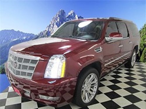 11 cadillac escalade esv platinum awd leather ac seats sunroof dvd remote start