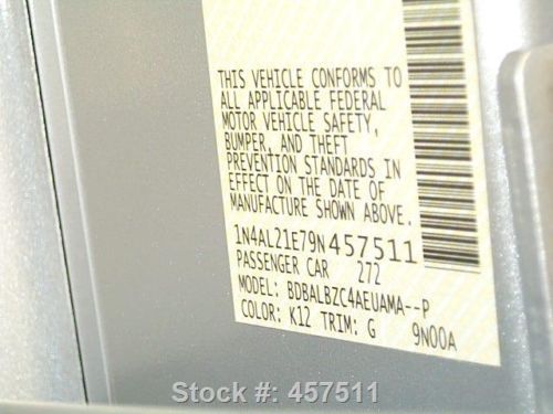2009 NISSAN ALTIMA 2.5 S SEDAN AUTO ALLOY WHEELS 20K MI TEXAS DIRECT AUTO, US $15,980.00, image 11