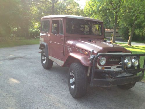 1973 toyota fj land cruiser gm 350 conversion