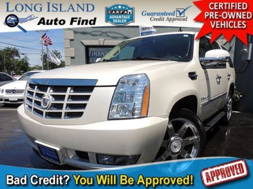 Clean leather luxury white dvd navigation satellite aux chrome bose