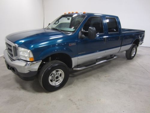 02 ford f350 lariat power stroke 7.3l v8 turbo diesel crew long bed co 1 owner