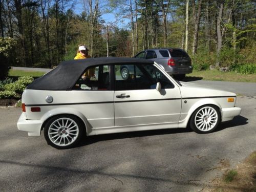 1983 volkswagen rabbit convertible wolfsburg edition convertible 2-door