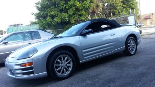 2000 mitsubishi exclipse spyder gs convertible low miles well maintained florida