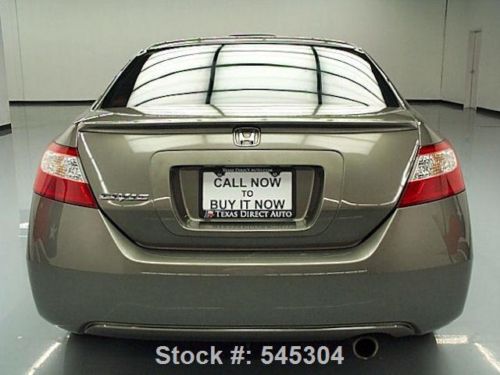 2006 HONDA CIVIC EX COUPE AUTOMATIC SUNROOF ALLOYS 101K TEXAS DIRECT AUTO, US $8,980.00, image 5