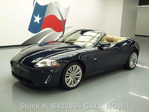 2011 jaguar xk convertible vent seats nav xenons 21k mi texas direct auto