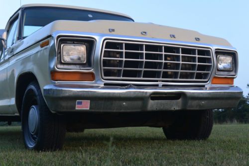 Beautiful 1979 ford f150 2x4 - full size pickup - 8&#039; bed - classic straight six!