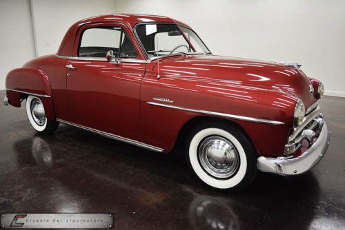1951 plymouth concord 2 door coupe 216 inline 6 3 speed dual exhaust