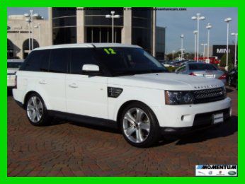 2012 range rover sport luxury 12k mile*certified 6/100k mile warranty*we finance