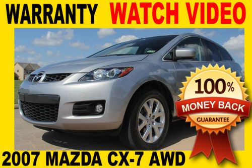 2007 mazda cx-7 awd,navigation,backup camera,rust free,leather