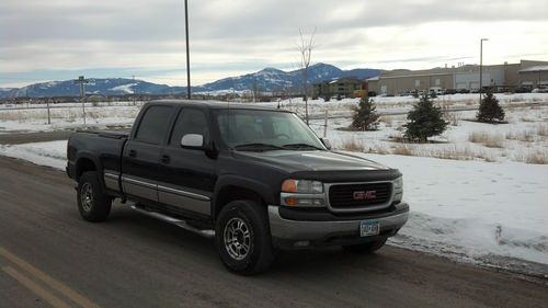 2002 gmc sierra 1500 slt crew cab pickup 4-door 6.0l