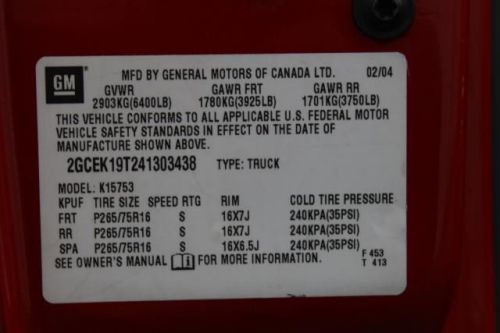 2004 Chevrolet Silverado 1500 Z71, US $9,944.00, image 15